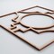 Ekena Millwork Medium Gypsum Decorative Fretwork Wood Wall Panels, Alder, 15 3/8"W x 15 3/8"H x 3/8"T WALW16X16X0375GYPAL - alternate 5